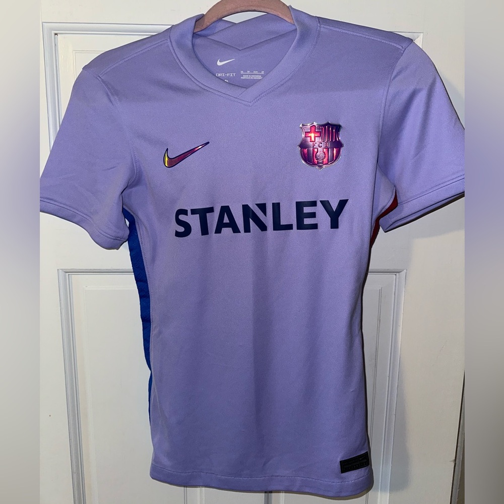 Nike FC Barcelona Lavender Jersey